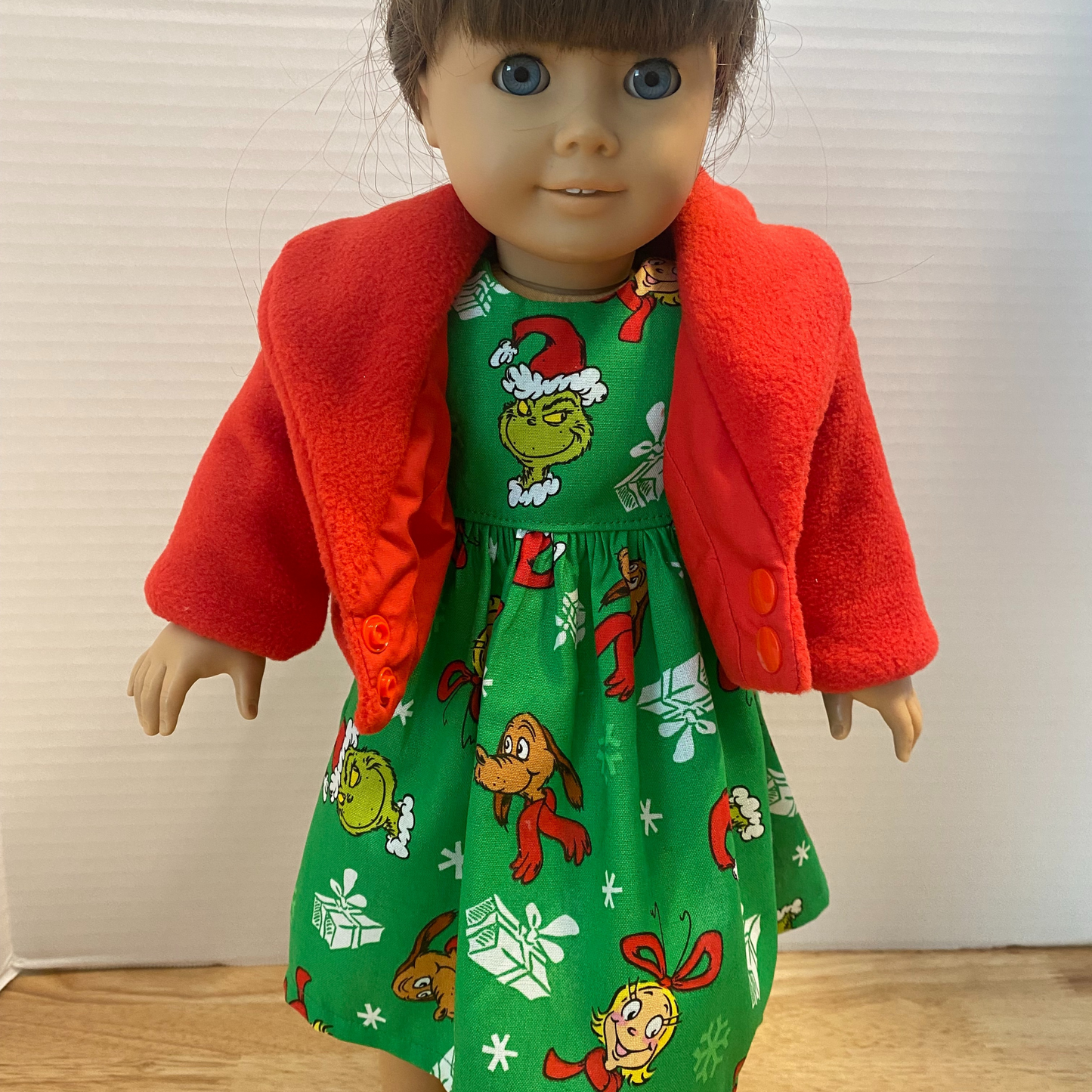 Grinch Dress with Jacket