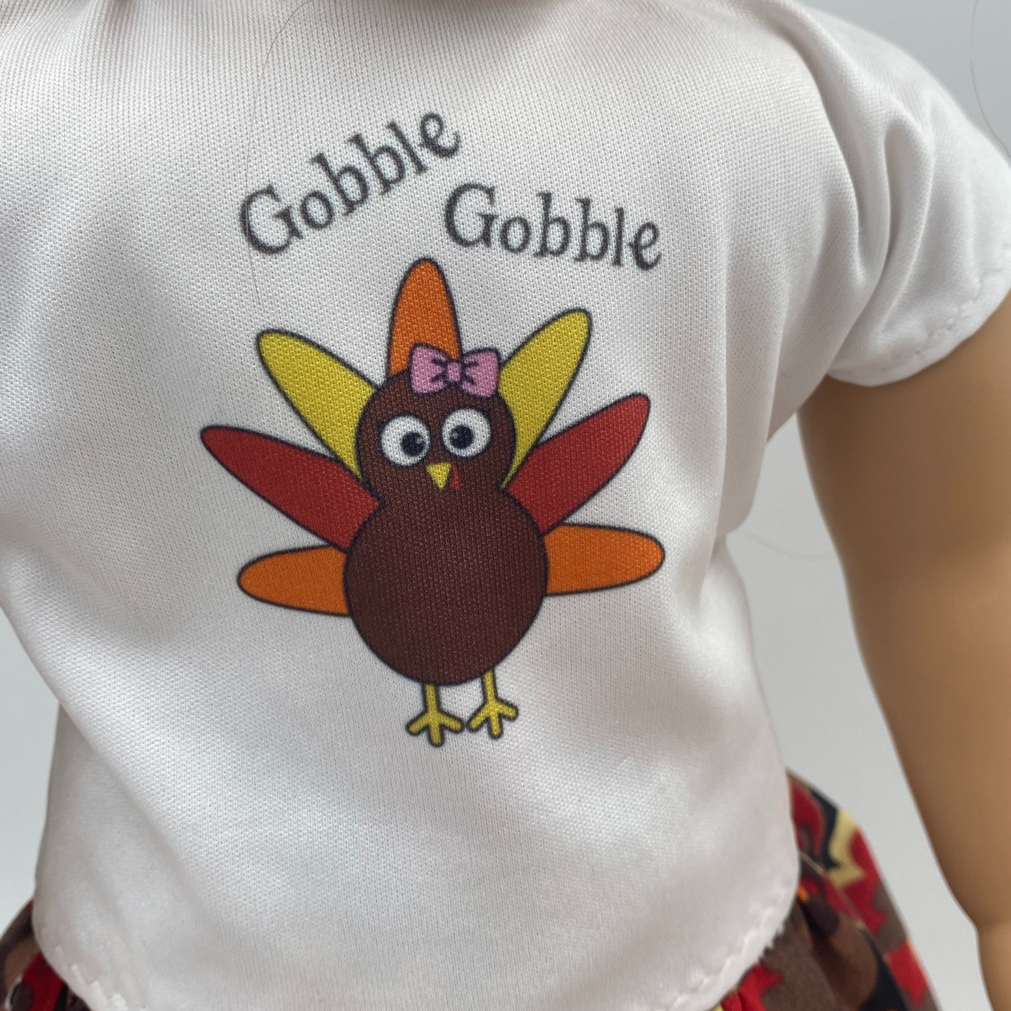 Turkey Shirt with Turkey Skirt