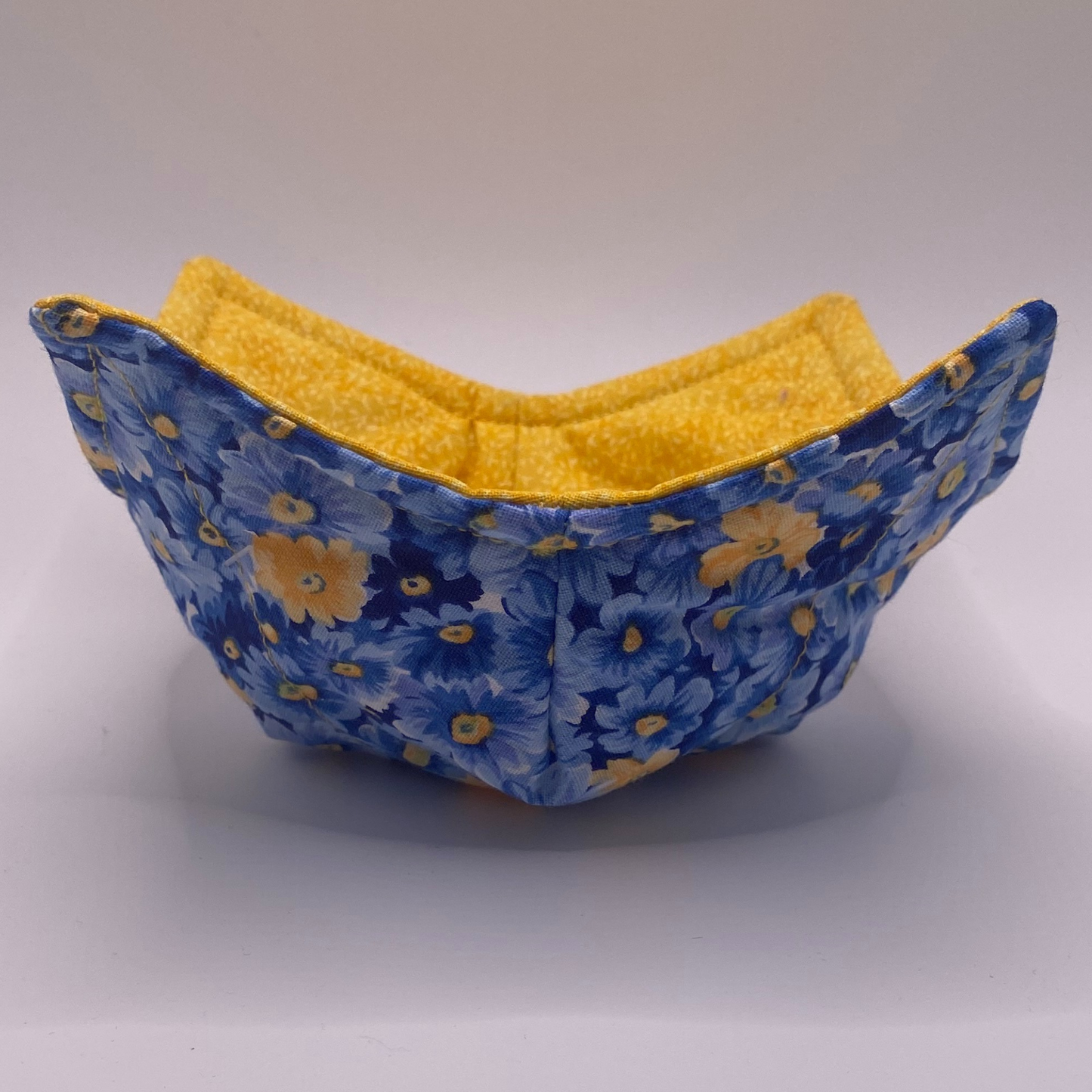 Blue/Yellow Flowers Bowl Cozy