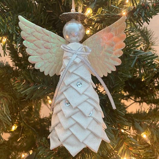 White Angel Ornament