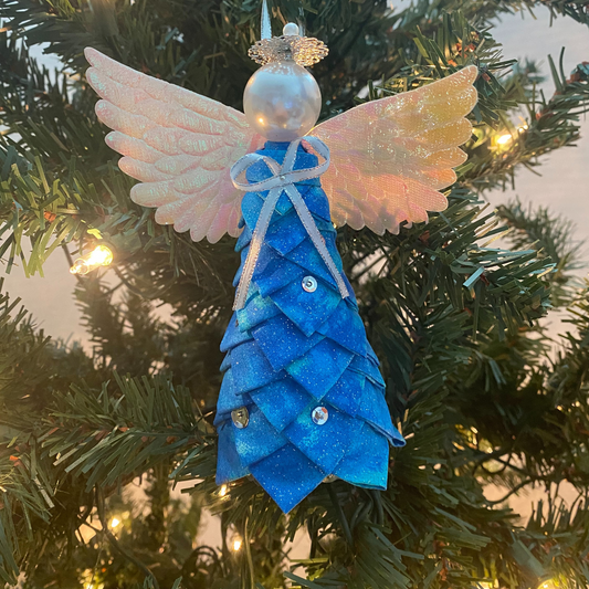 Blue Angel Ornament