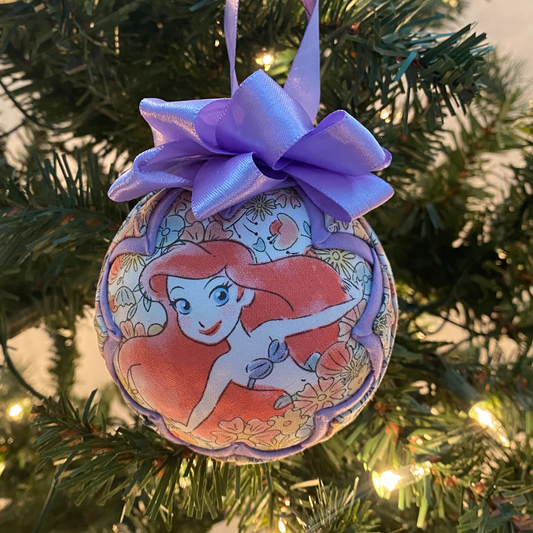 Ariel Snow Globe Ornament