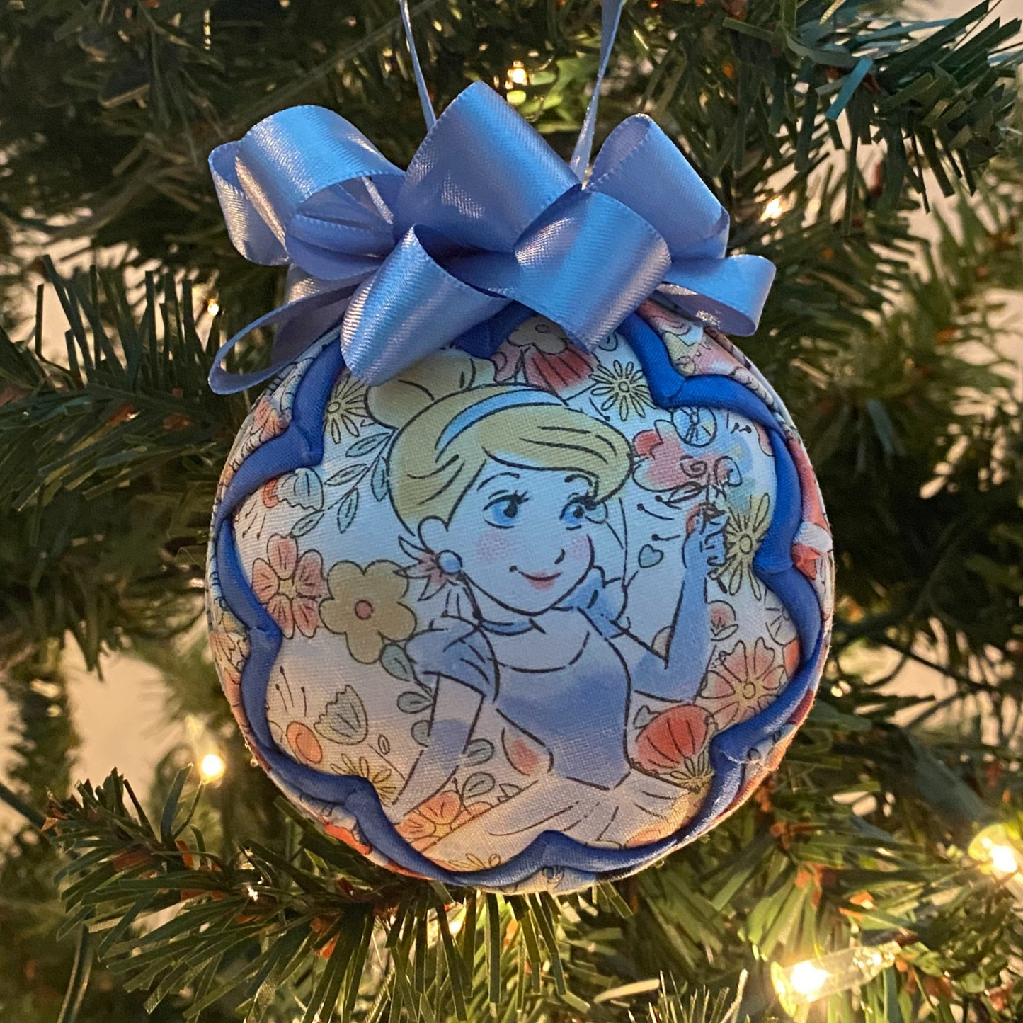 Cinderella Snow Globe Ornament