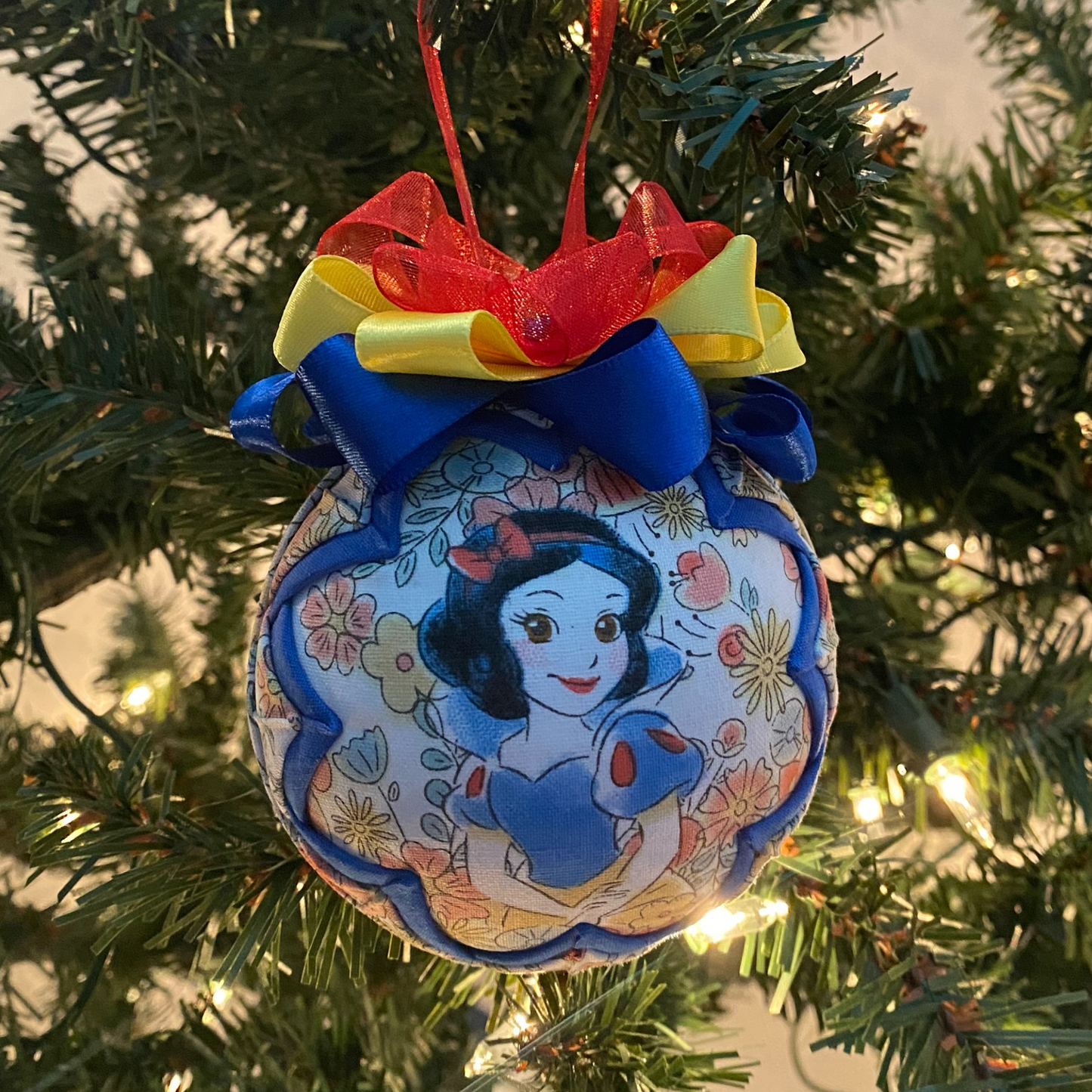 Snow White Snow Globe Ornament