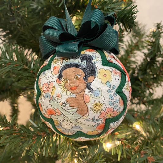 Tiana Snow Globe Ornament