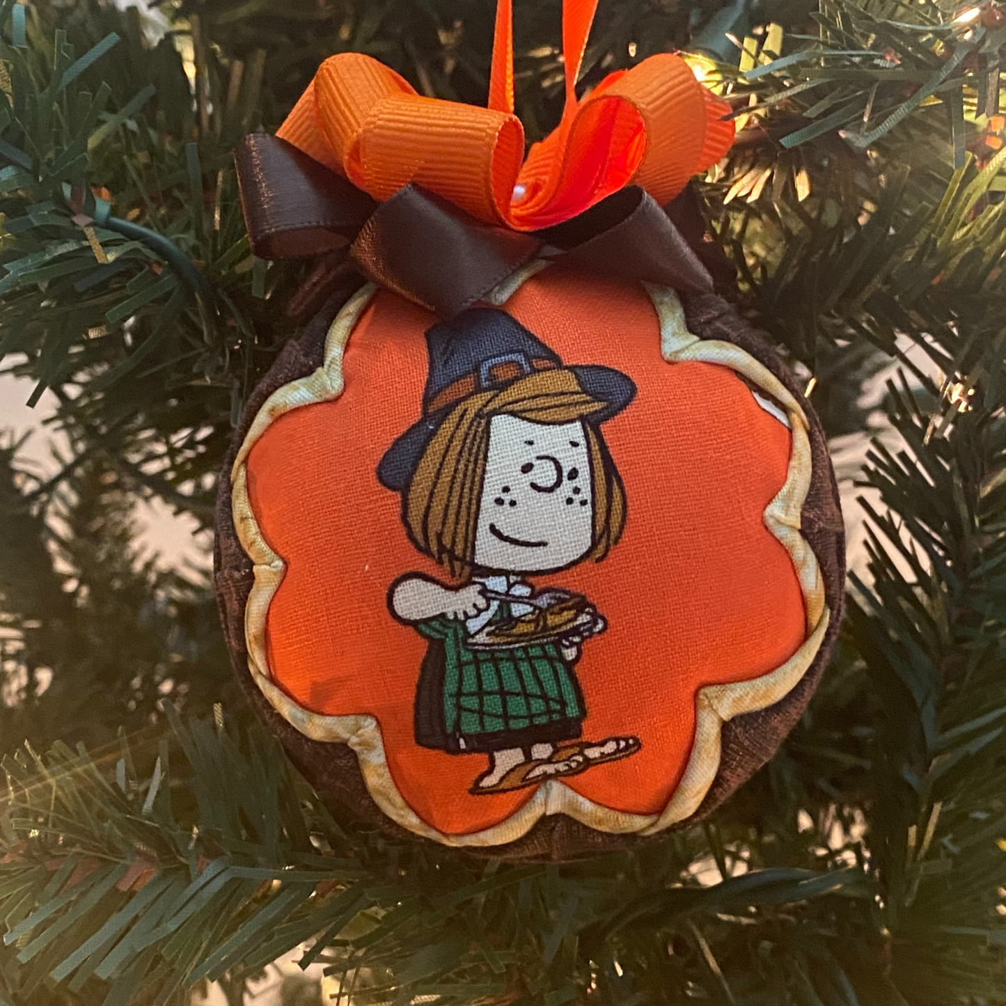 Peanuts Thanksgiving Peppermint Patty Ornament